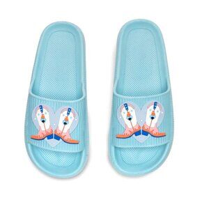 Quick Dry Pool Slide Sandals - Cowgirl Boots - Teal